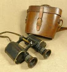 Zeiss binoculars, World War One vintage.