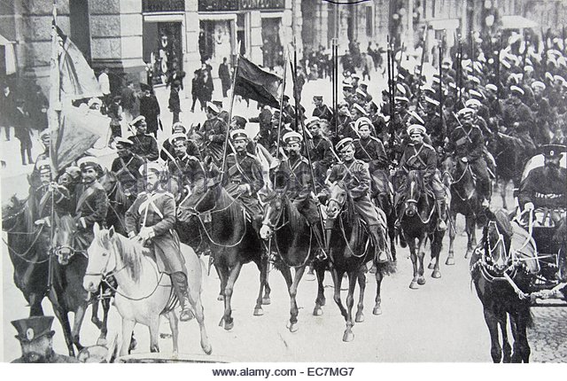 Russian cavalry.